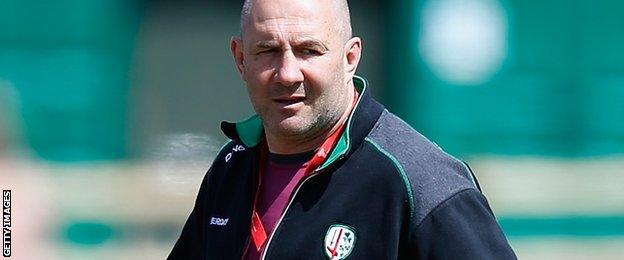 London Irish head coach Tom Coventry