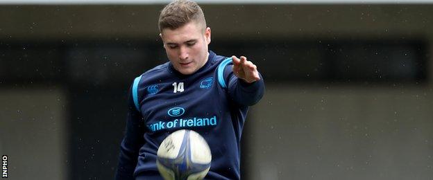 Larmour is the only uncapped player in Ireland's Six Nations squad