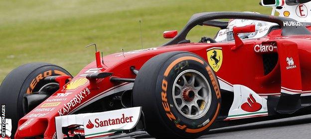 Ferrari test drive the halo