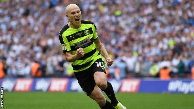 Aaron Mooy played in all but one of Huddersfield's league games in 2016-17