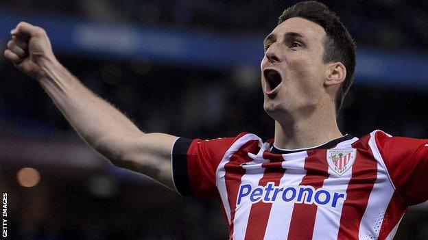 Athletic Bilbao striker Aritz Aduriz