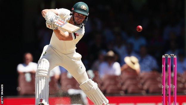 Shaun Marsh was second in Australia's batting averages in the 2017-18 Ashes series, hitting 445 runs at 74.17