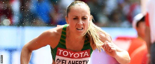 Kerry O'Flaherty has already secured an Olympic Games steeplechase spot