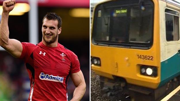 Sam Warburton a tren