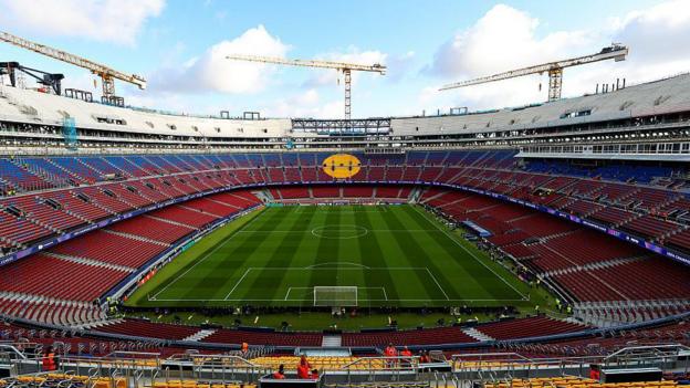 Barcelona pledge support after worker dies