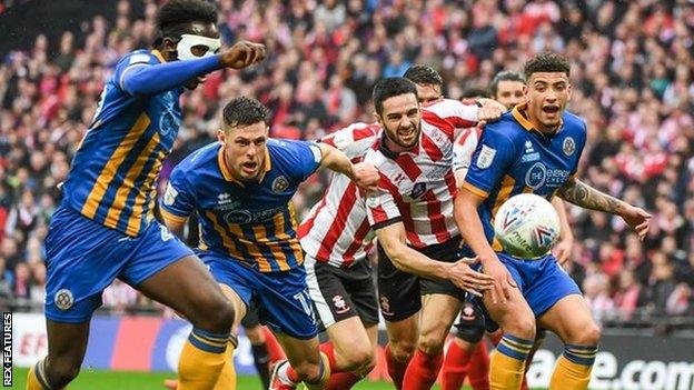 Shrewsbury Town proved right out of luck at Wembley against Lincoln City