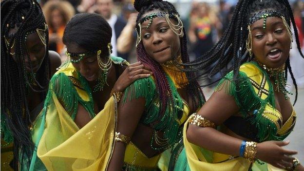 Carnival performers