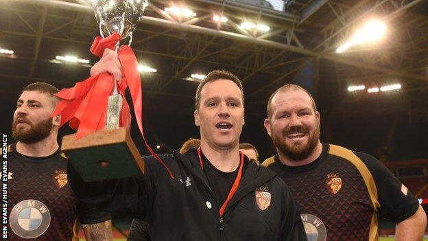 RGC won the 2017 National Cup under Mark Jones