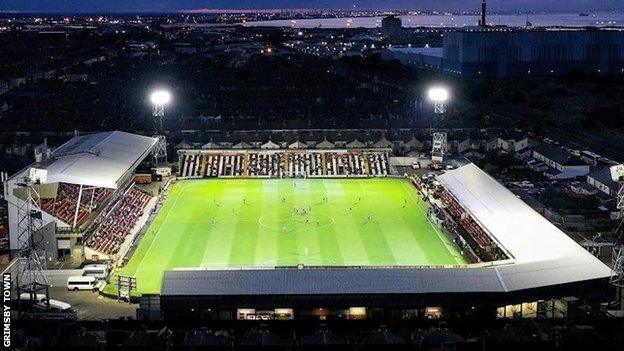 Grimsby Town's Blundell Park ground