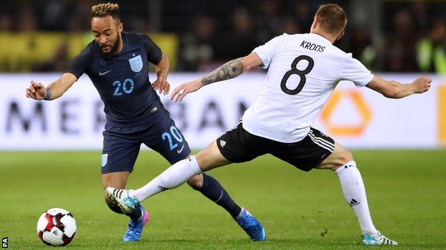 Nathan Redmond v Germany