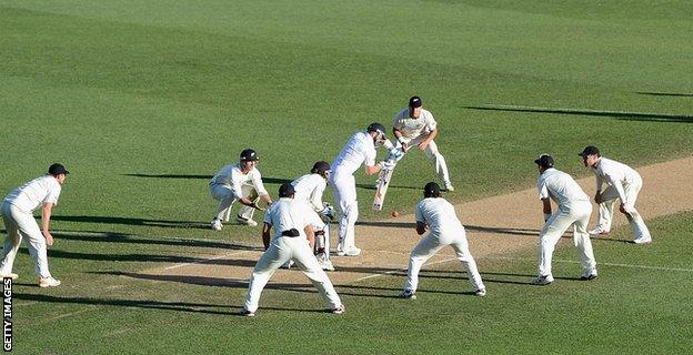 England in Auckland in 2013