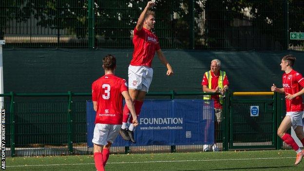 Lorne Bickley celebrates