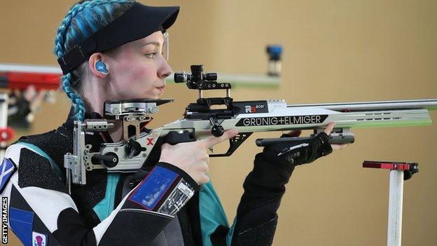 Seonaid McIntosh was announced as the world's number one 3P shooter earlier this month