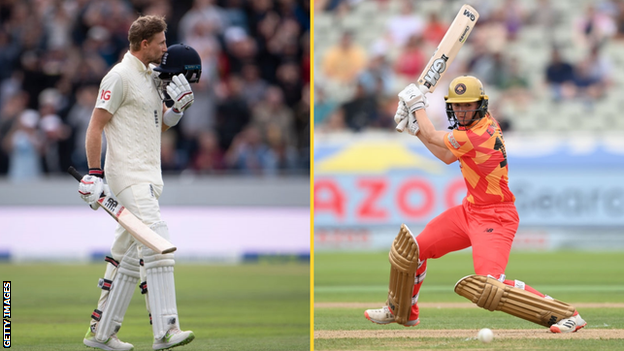 Joe Root and Eve Jones