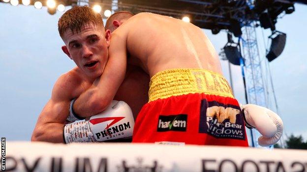 Super-Bantamweight Brad Foster will top the bill at Warren's show on Friday