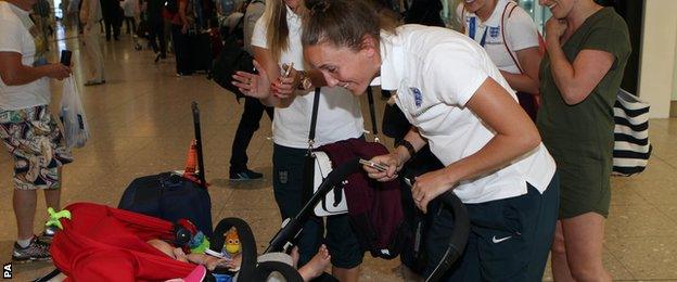 England women's football team