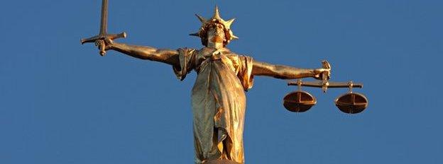 Lady Justice, the Old Bailey