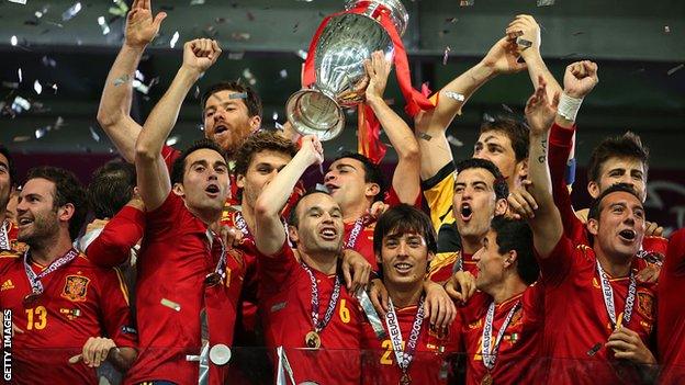 Spain win Euro 2012