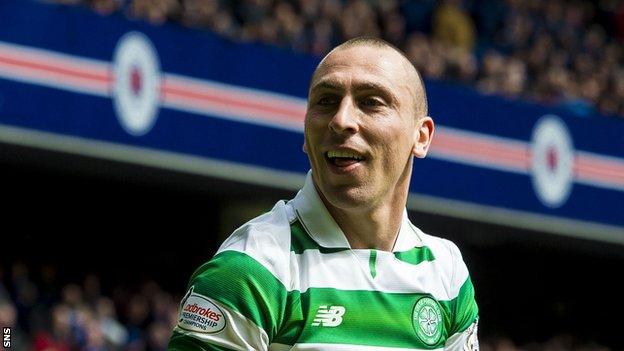 Celtic captain Scott Brown