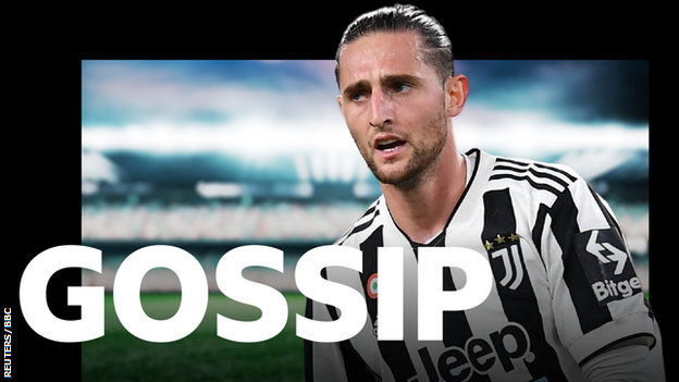 Adrien Rabiot with BBC Sport gossip logo