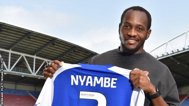 Ryan Nyambe made a total of 201 appearances during his time with Blackburn Rovers