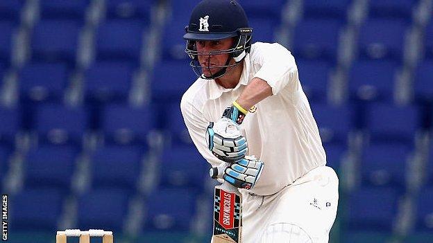 Rikki Clarke made his third first-class half century of the summer