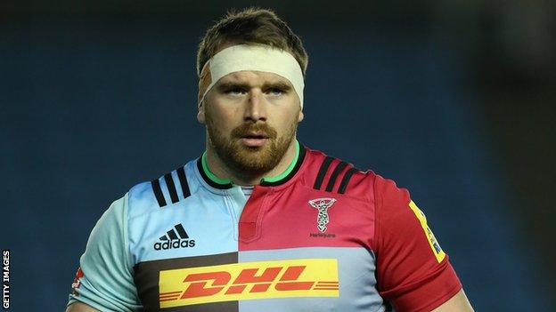 Matt Shields spent two seasons with Harlequins before his move to Rotherham