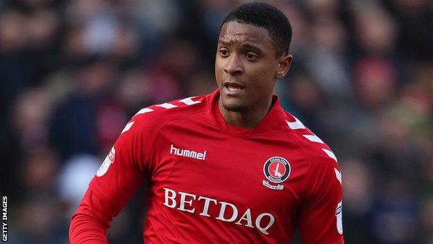 Ezri Konsa in action for Charlton