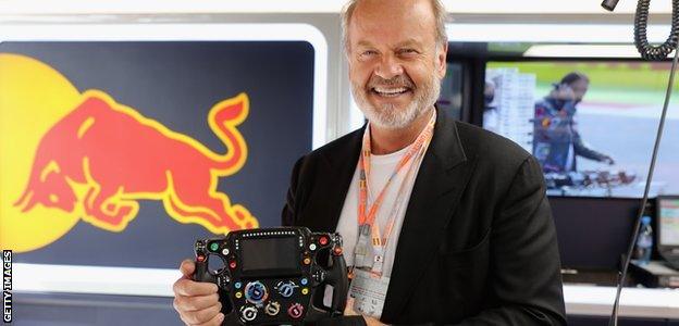 Kelsey Grammer also visited Red Bull