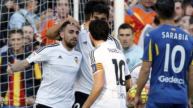 Valencia celebrate