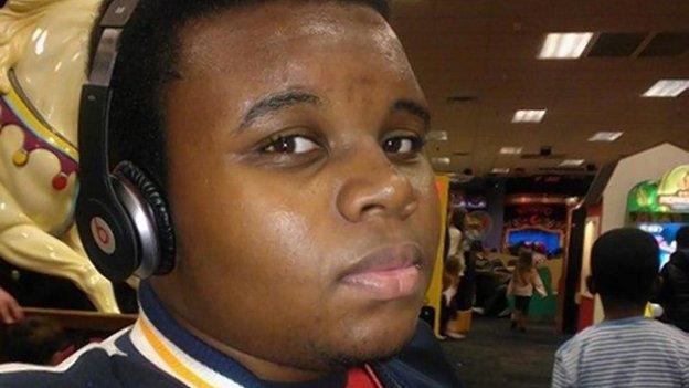 Michael Brown, the 18 year old who was shot dead in Ferguson, Missouri