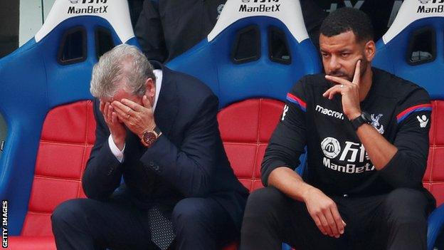 Hodgson admitted his side did not play well enough on his return to Selhurst Park