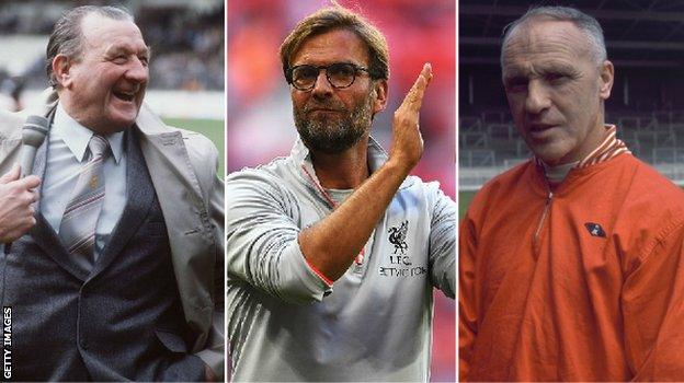 Bob Paisley, Jurgen Klopp, Bill Shankly