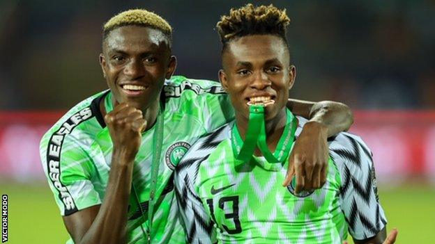 Osimhen and Chukwueze