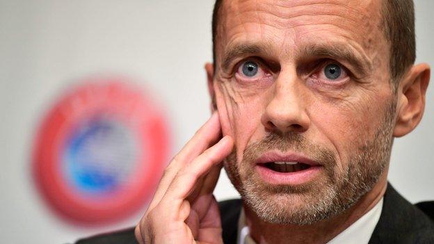 Uefa President Aleksander Ceferin