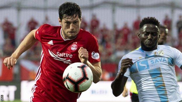 Derek McInnes was pleased with Scott McKenna's performance against Rijeka