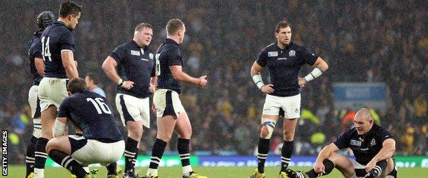 Scotland lose to Australia