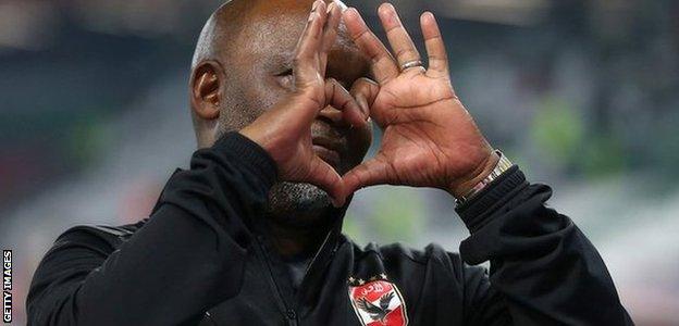 Al Ahly's South African coach Pitso Mosimane