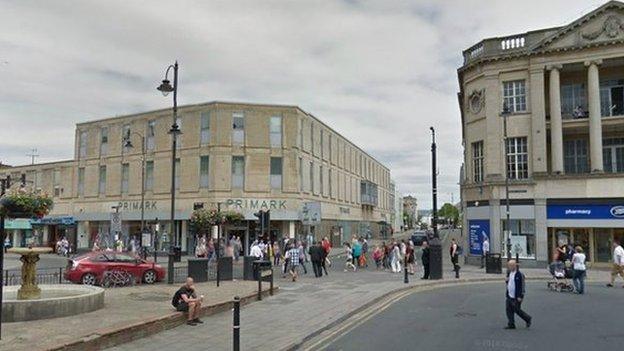 Boots corner in Cheltenham town centre