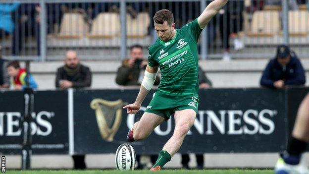 Fly-half Jack Carty is Connacht's all-time record points scorer