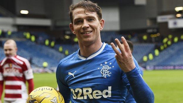 Former Rangers striker Joe Garner