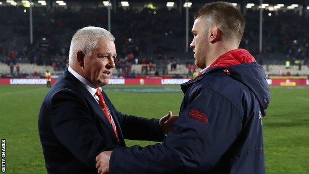 Warren Gatland and Sean O'Brien