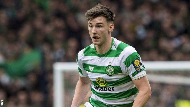 Celtic defender Kieran Tierney