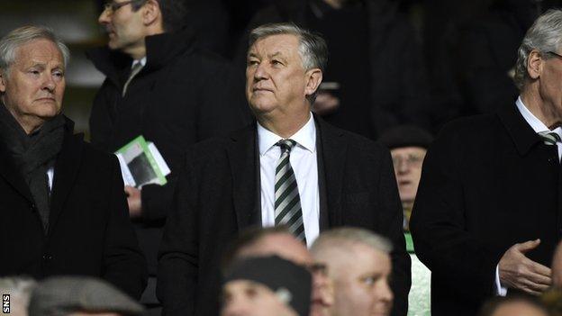 Celtic chief executive Peter Lawwell