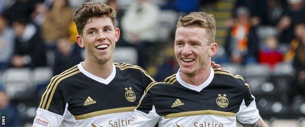 Ryan Christie and Jonny Hayes