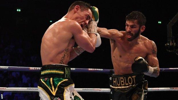 Anthony Crolla and Jorge Linares