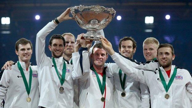 Britain beat Belgium to lift the Davis Cup