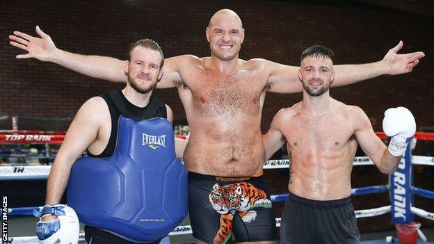 Ben Davison, Tyson Fury, Josh Taylor