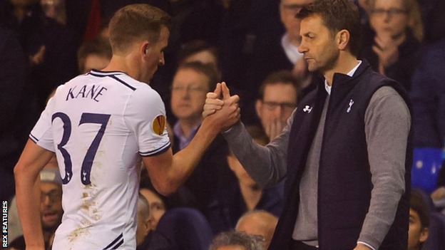 Harry Kane and Tim Sherwood