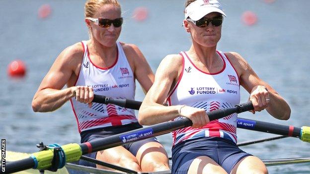 Helen Glover and Heather Stanning